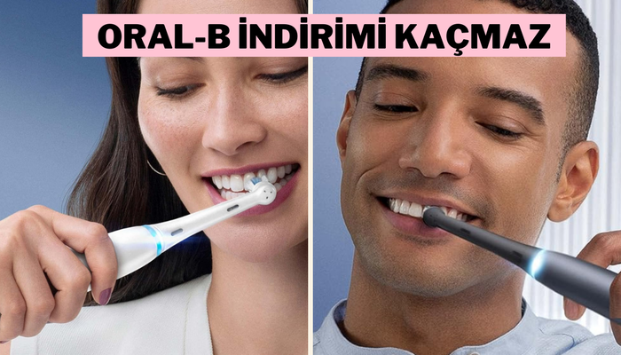 Şarjlı diş fırçası Gülen Kasım’dan alınmıştır! Kullanıcıların favorisi olan Oral-B’de indirim var