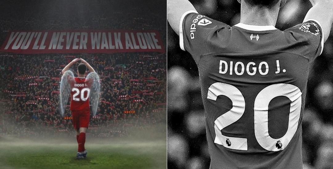 Liverpool'un yıldızı Diogo Jota son yolculuğuna atıldı! Sevgili arkadaşı tabutunu giyerken gözyaşlarına boğuldu 7