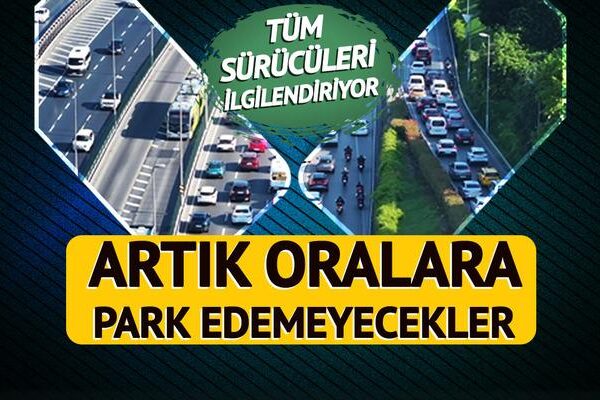 Son dakika | Artık oralara park edemeyecekler! İstanbul’da motosikletler için ayar geldi: “Kesinlikle müsaade edilmeyecek”