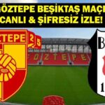 Süper Lig Göztepe Beşiktaş Maçı Canlı & Şifresiz İzle! İşte Maç Kadrosu…