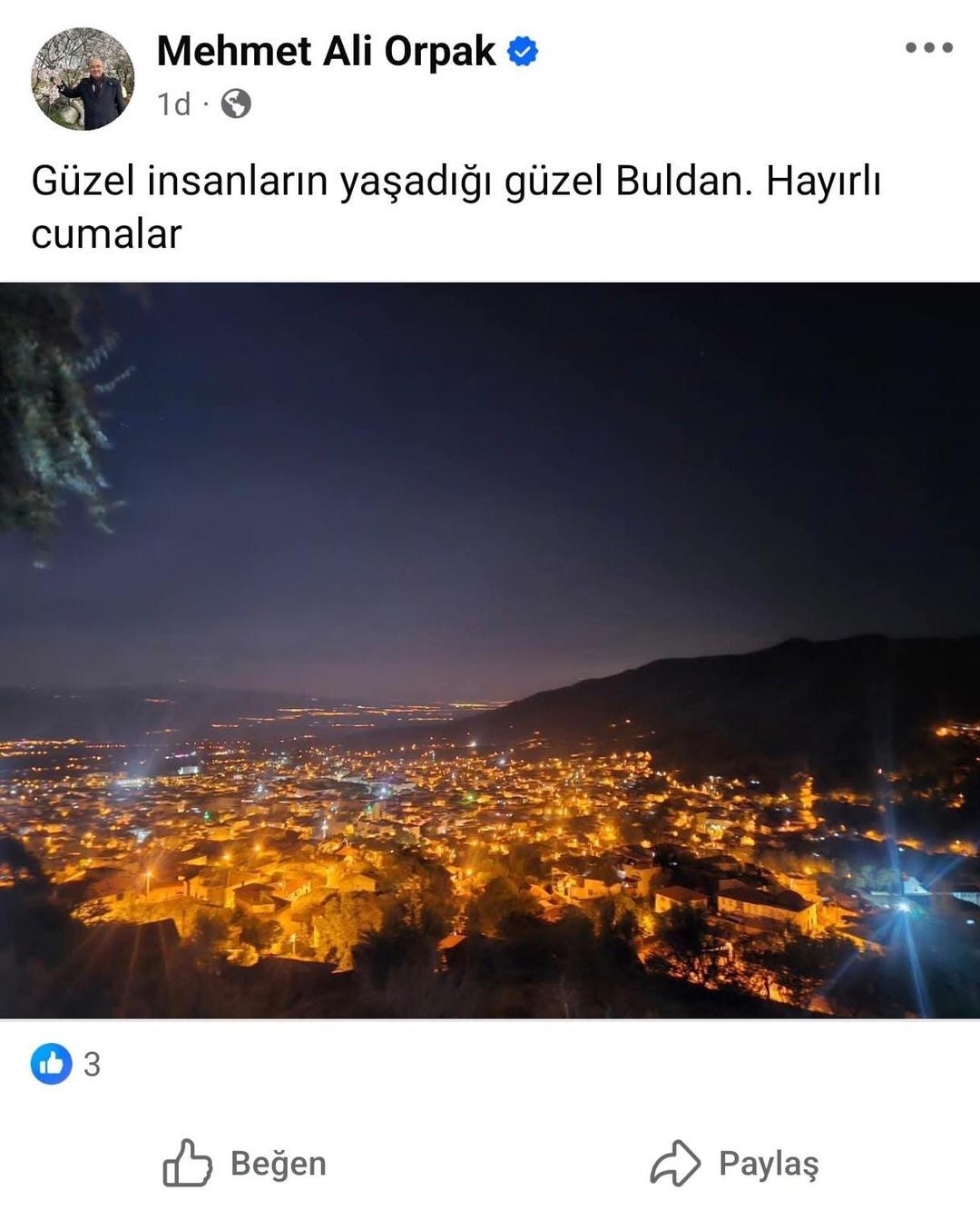 Belediye başkanının Cuma mesajı tepkilere yol açtı! Paylaştığı fotoğrafı hemen kaldırdı 2