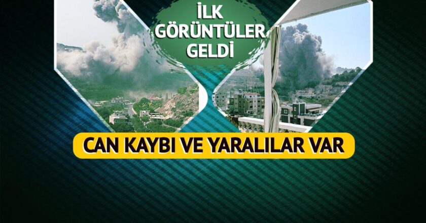 Evleri terk etmeye başladılar! İsrail şimdi de Lübnan’a saldırıyor: Can kaybı ve yaralılar var, ilk görüntüler geldi