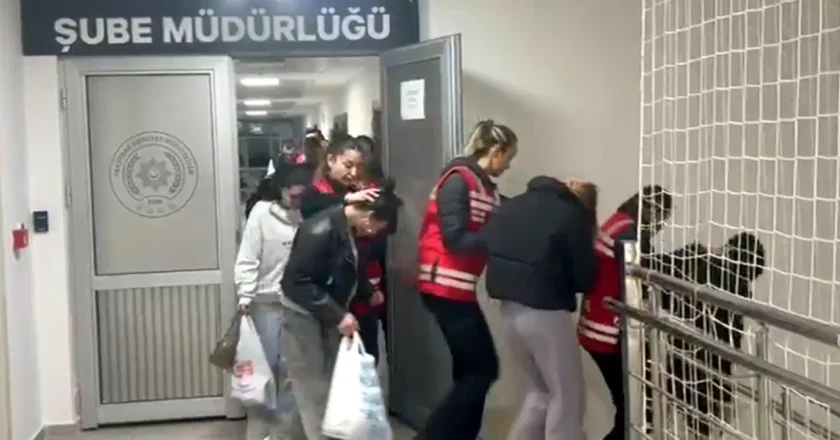 Tekirdağ’da fuhuş baskını: 5 şahıs yakalandı!