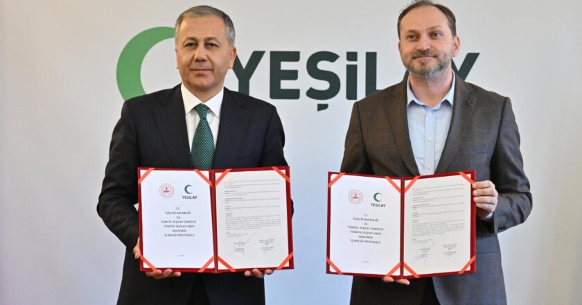 İçişleri Bakanlığı ve Yeşilay, bağımlılıkla mücadele protokolü imzaladı