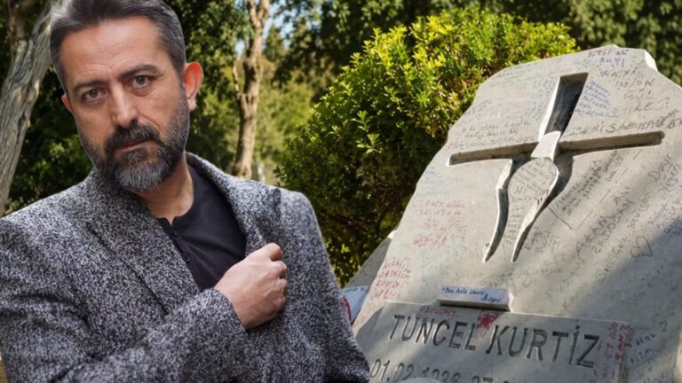 Tuncel Kurtiz’in mezarlığının son hali Nail Kırmızıgül’ü isyan ettirdi
